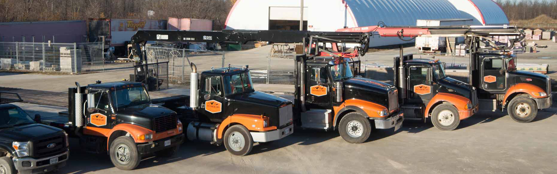 Perth Planing Mill Supply delivery fleet